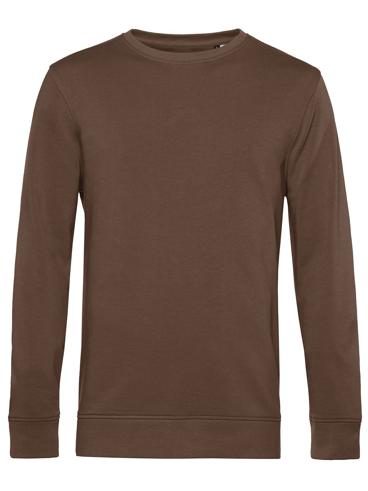 Inspire Crew Neck Herren Sweatshirt / Hoodie – B&C – Farbe mocha – individuell veredelbar