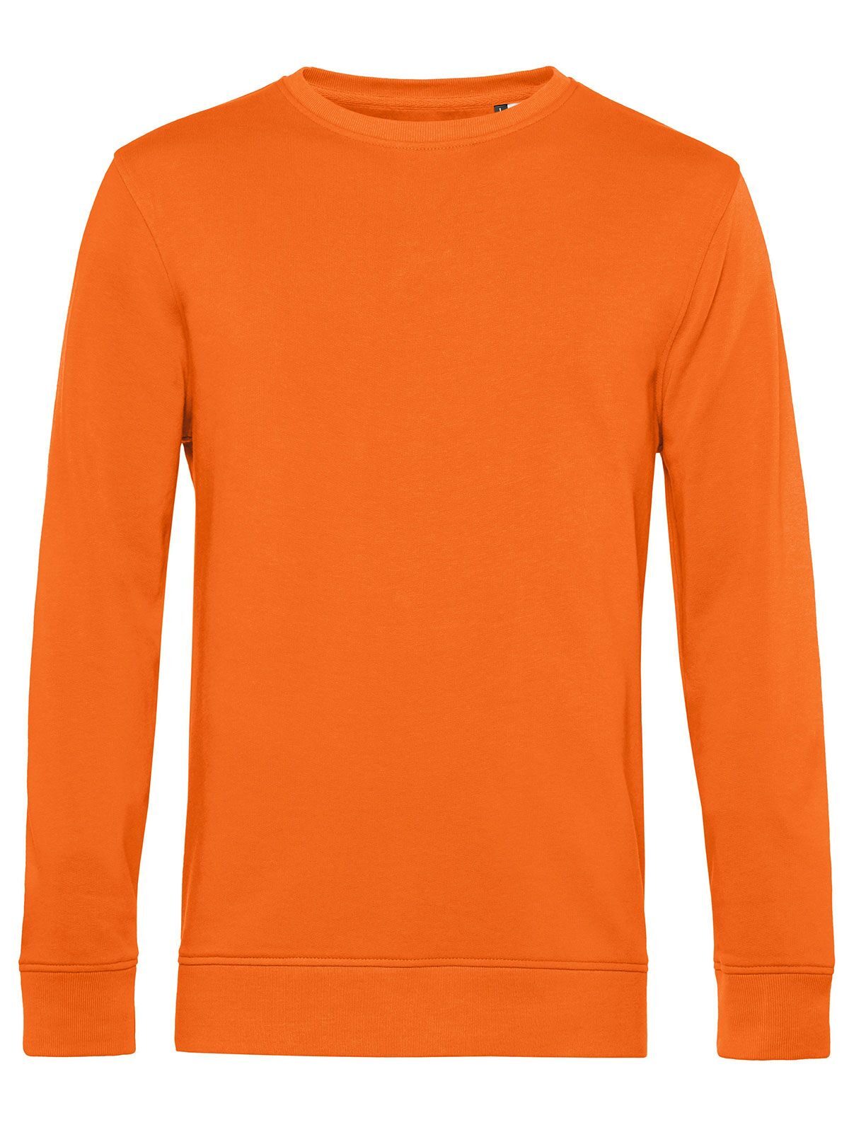 Inspire Crew Neck Herren Sweatshirt / Hoodie – B&C – Farbe pure orange – individuell veredelbar