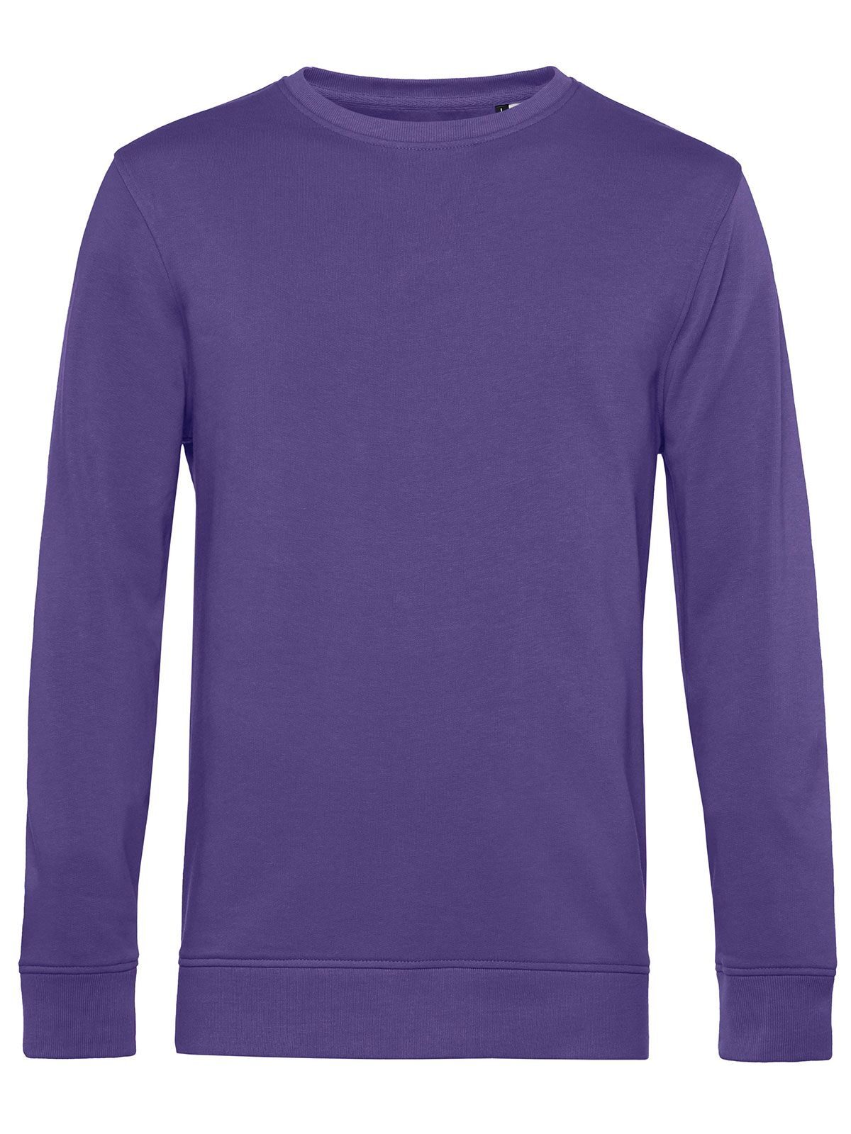 Inspire Crew Neck Herren Sweatshirt / Hoodie – B&C – Farbe radiant purple – individuell veredelbar
