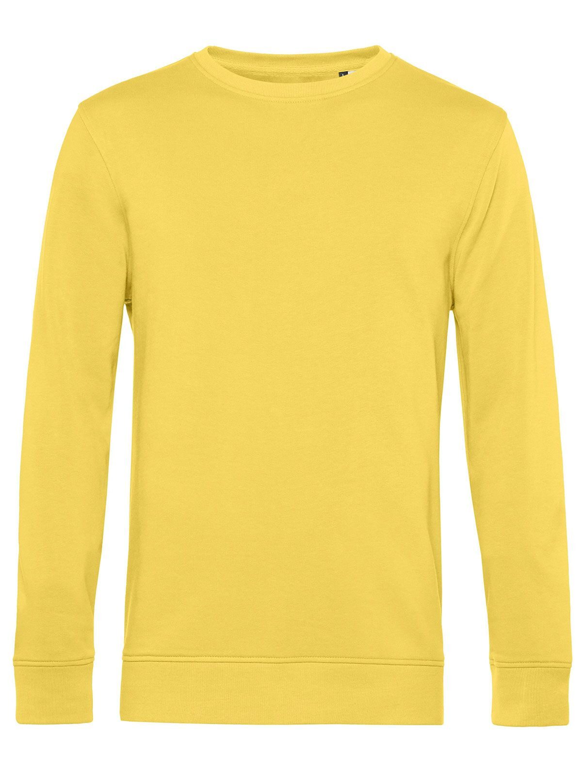 Inspire Crew Neck Herren Sweatshirt / Hoodie – B&C – Farbe yellow fizz – individuell veredelbar