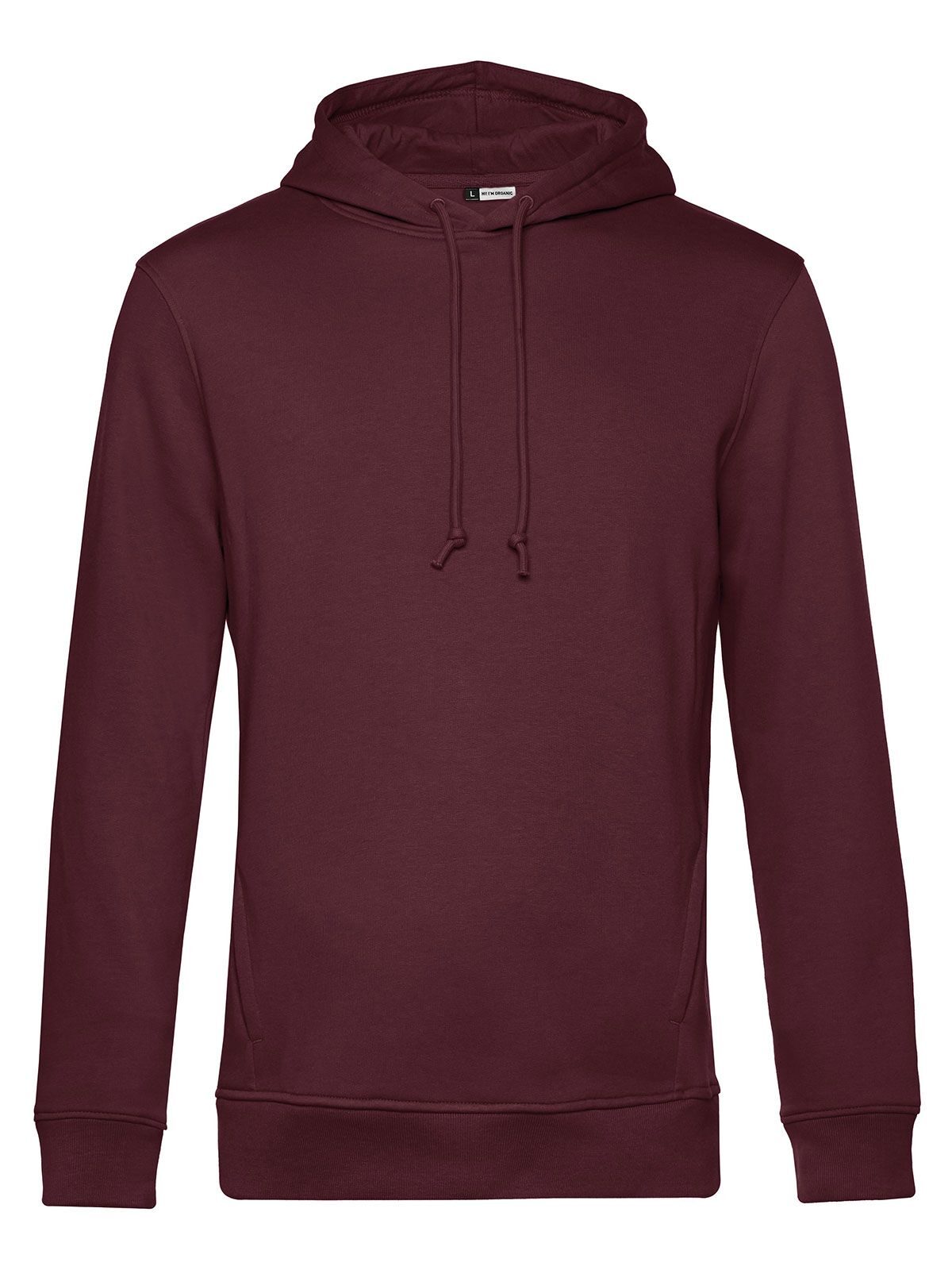 Inspire Hooded Herren Sweatshirt / Hoodie – B&C – Farbe Burgundy – individuell veredelbar