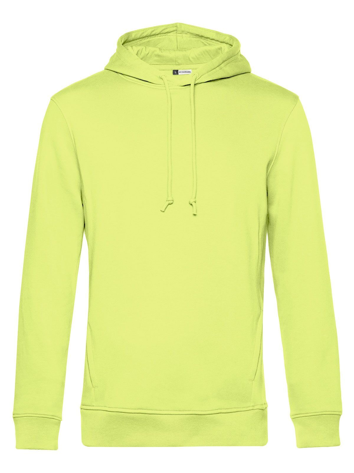Inspire Hooded Herren Sweatshirt / Hoodie – B&C – Farbe Lime – individuell veredelbar