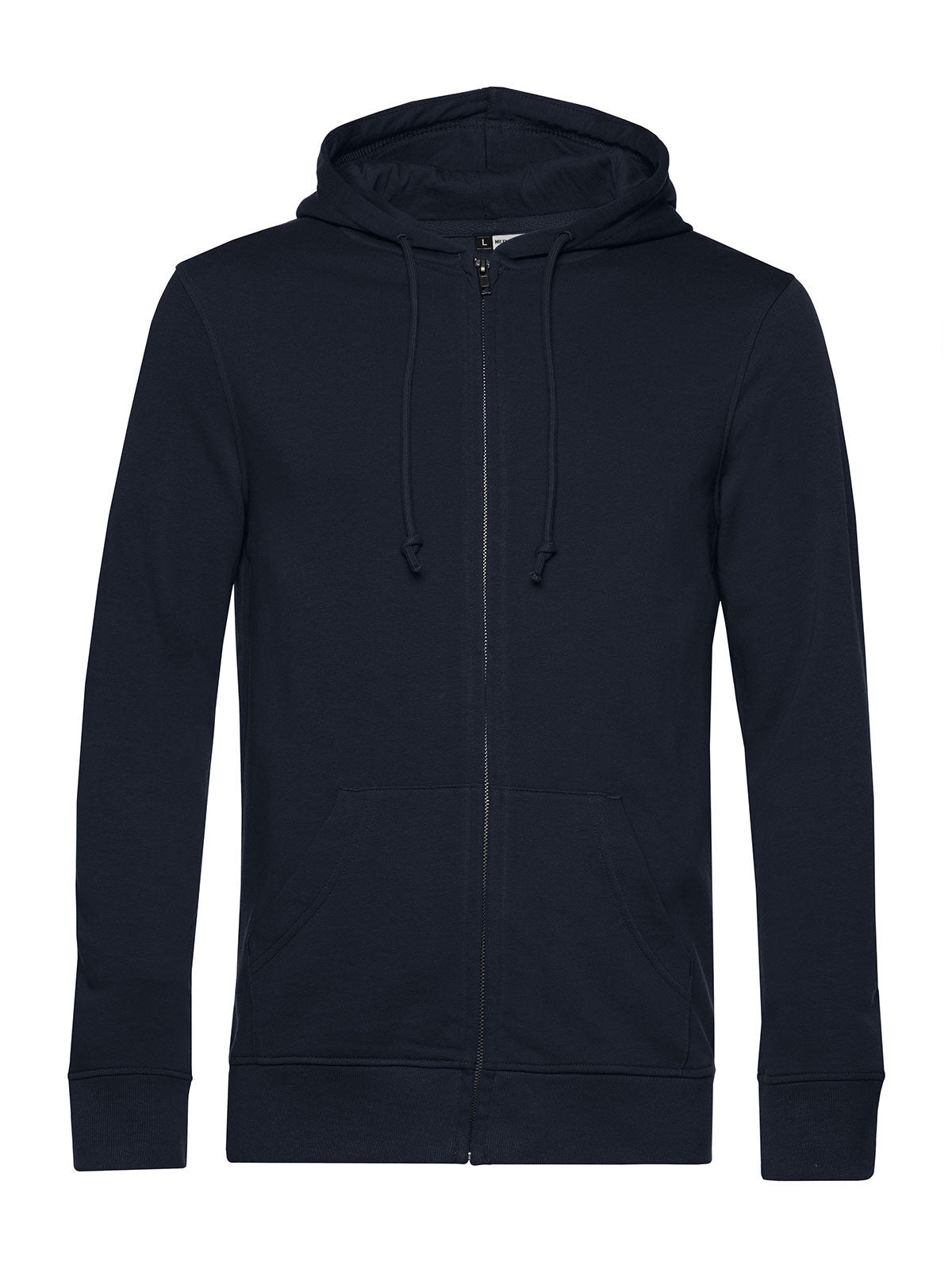 Inspire Zipped Hood Herren Sweatshirt / Hoodie – B&C – Farbe Navy – individuell veredelbar