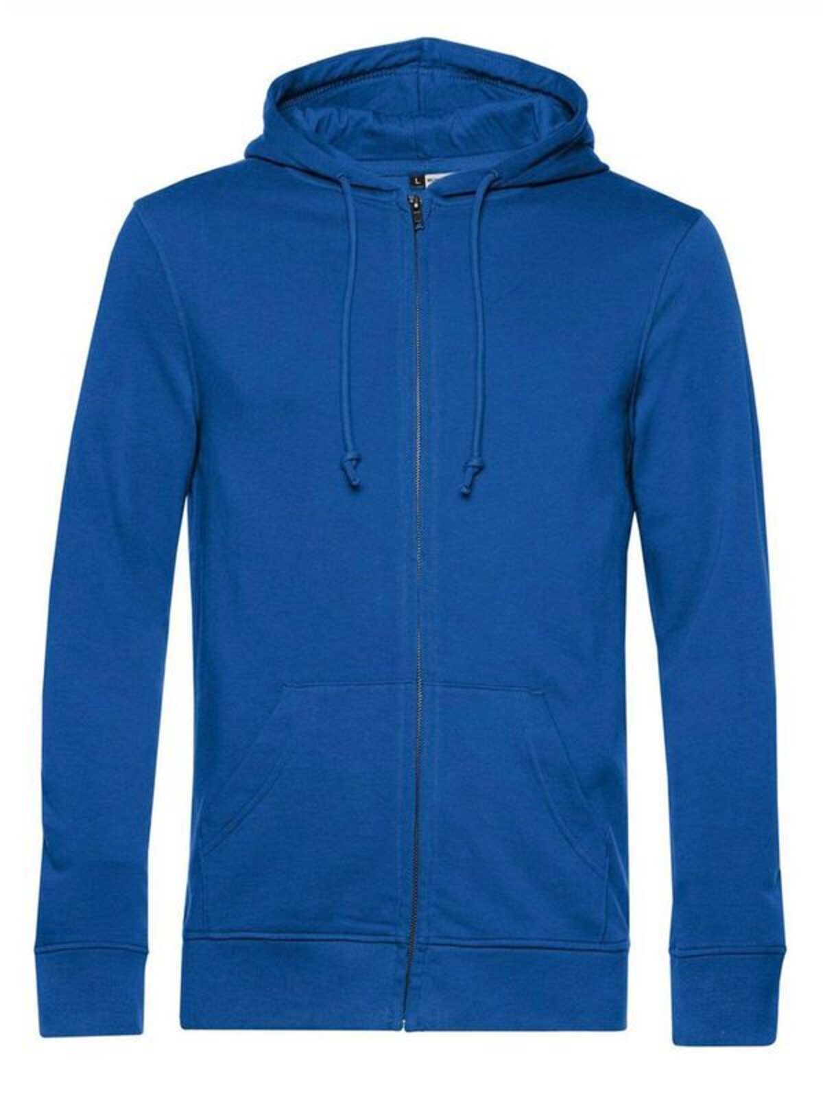 Inspire Zipped Hood Herren Sweatshirt / Hoodie – B&C – Farbe Royalblau – individuell veredelbar