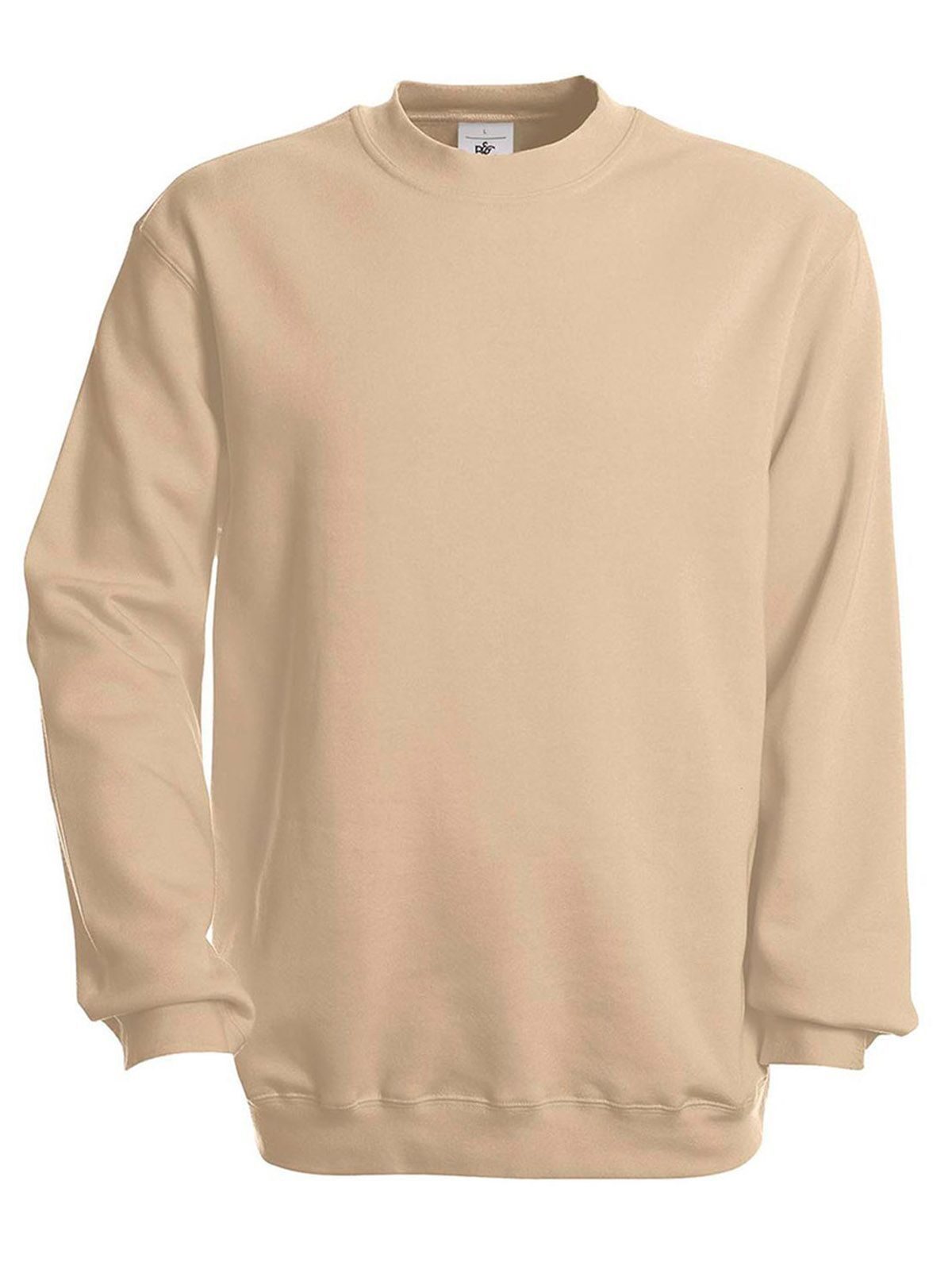 Set In Herren Sweatshirt / Hoodie – B&C – Farbe Sand – individuell veredelbar
