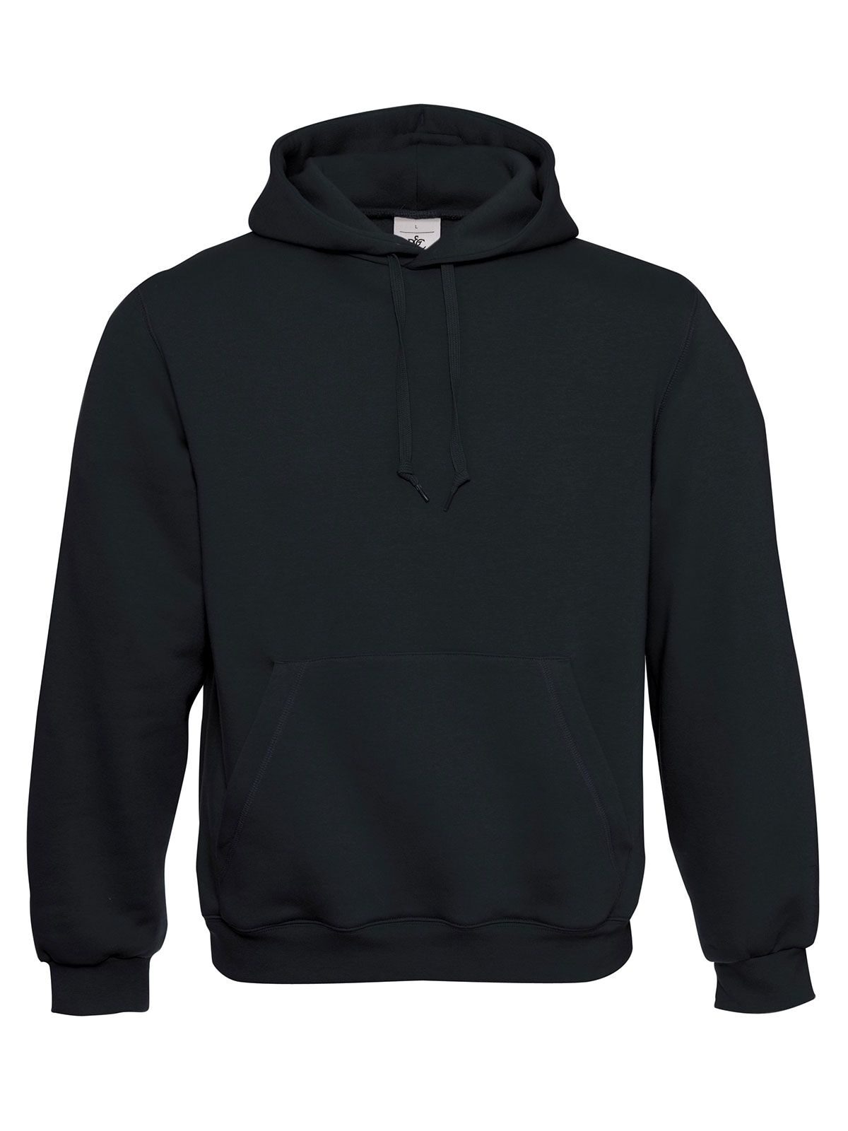Hooded Herren Sweatshirt / Hoodie – B&C – Farbe Schwarz – individuell veredelbar
