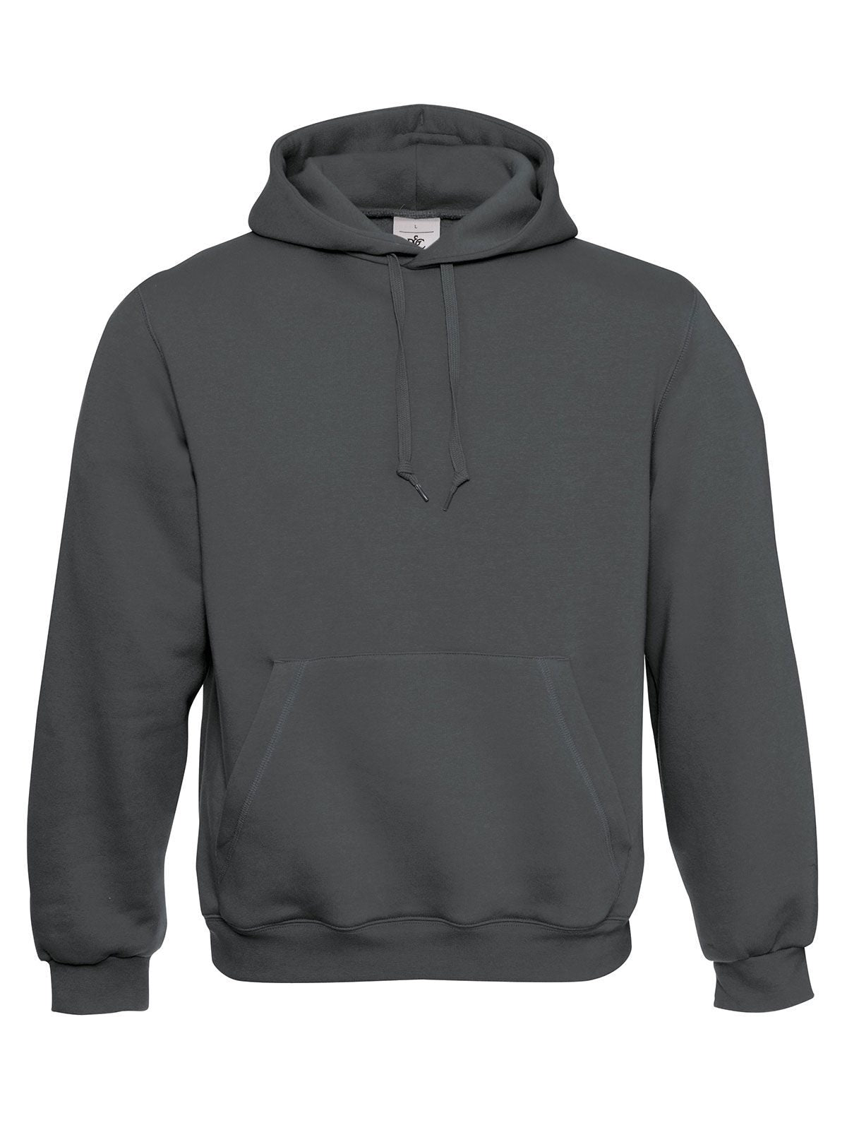 Hooded Herren Sweatshirt / Hoodie – B&C – Farbe steel grey – individuell veredelbar