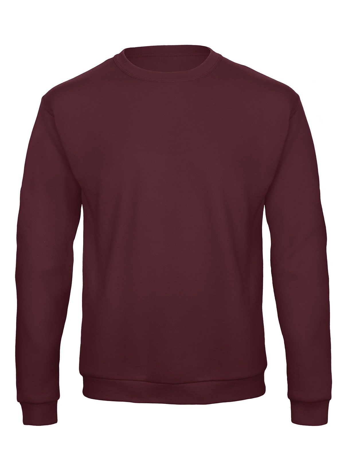 ID.202 50/50 Herren Sweatshirt / Hoodie – B&C – Farbe Burgundy – individuell veredelbar