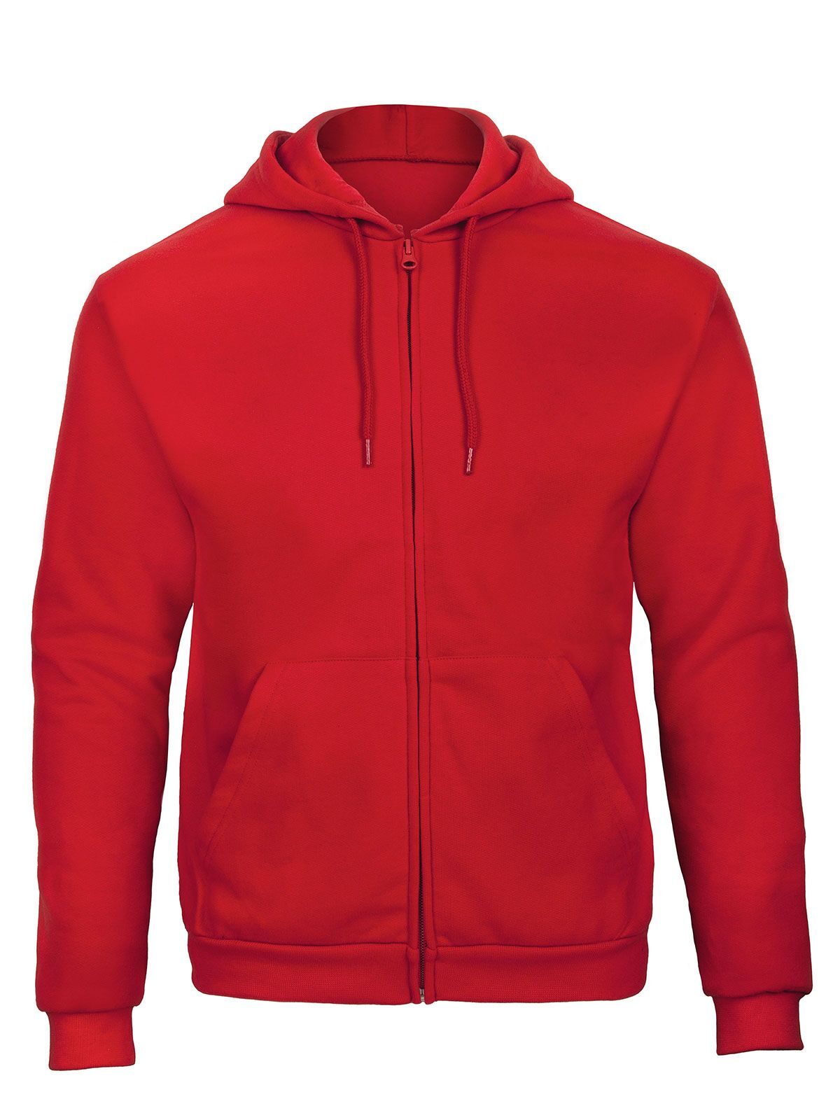 ID.205 50/50 Herren Sweatshirt / Hoodie – B&C – Farbe Rot – individuell veredelbar