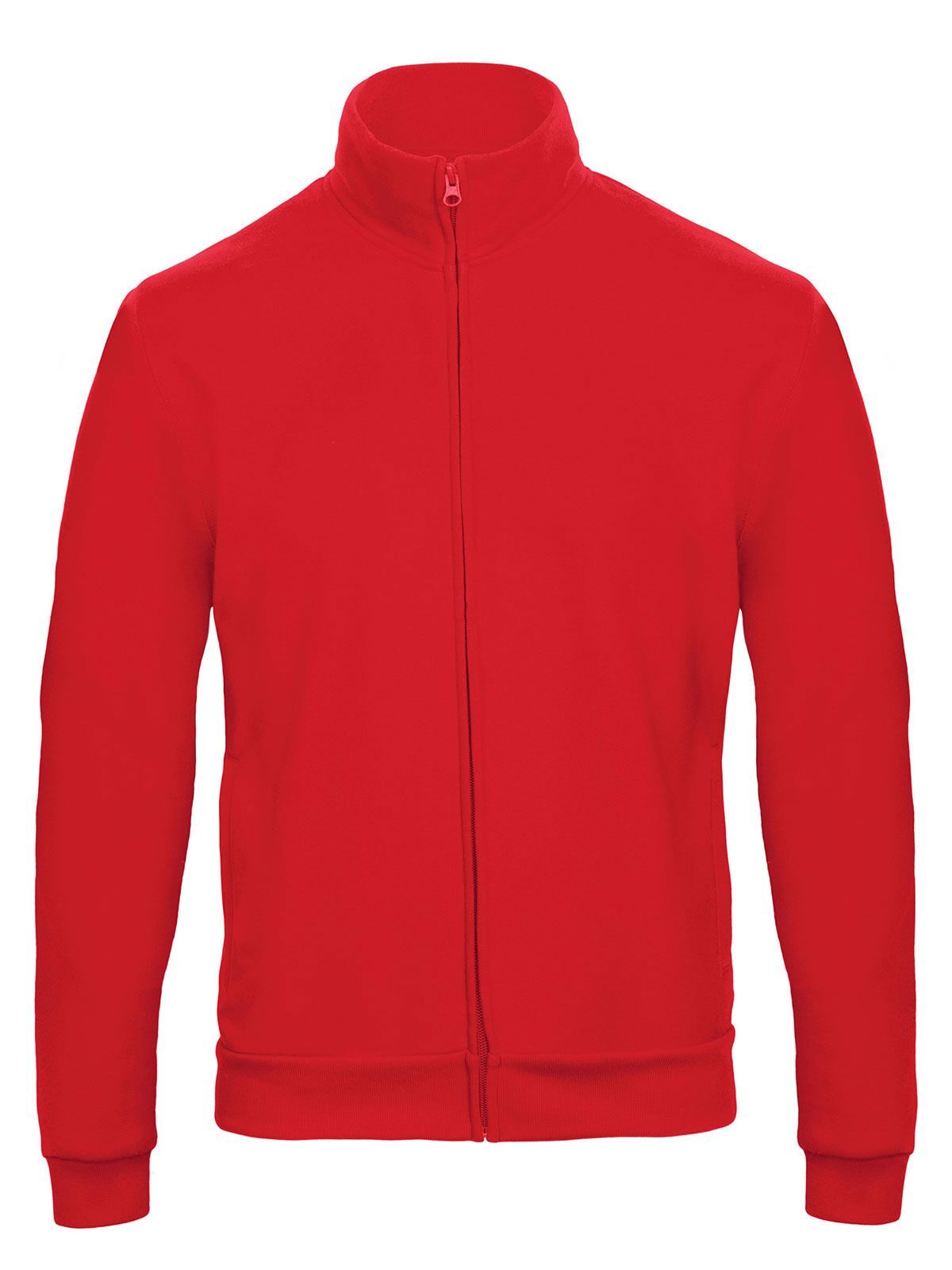 ID.206 50/50 Herren Sweatshirt / Hoodie – B&C – Farbe Rot – individuell veredelbar