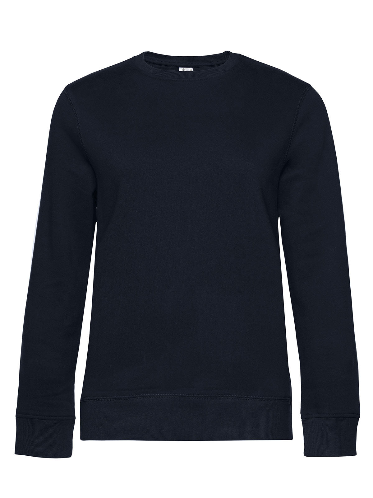 QUEEN Crew Neck Damen Sweatshirt / Hoodie – B&C – Farbe Navy – individuell veredelbar