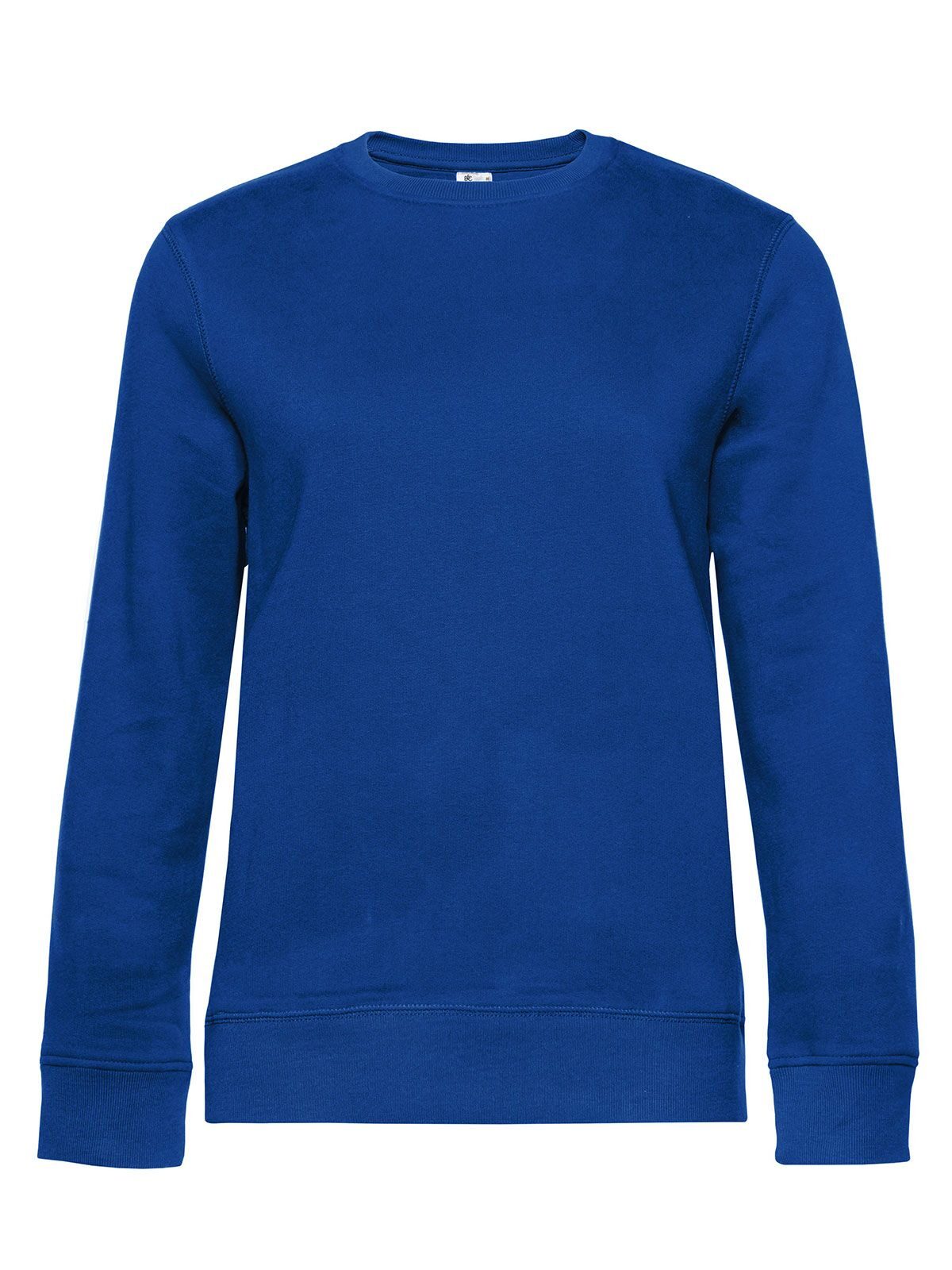 QUEEN Crew Neck Damen Sweatshirt / Hoodie – B&C – Farbe Royalblau – individuell veredelbar