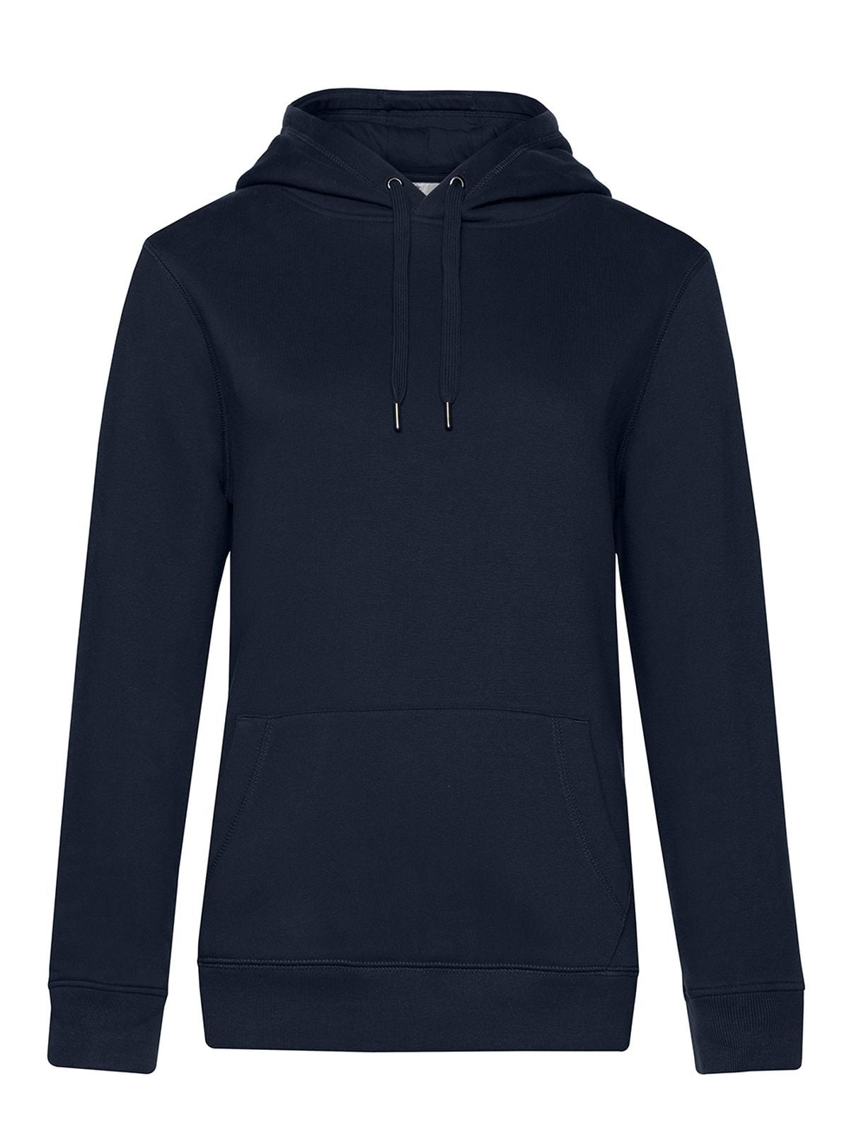 QUEEN Hooded Damen Sweatshirt / Hoodie – B&C – Farbe navy blue – individuell veredelbar