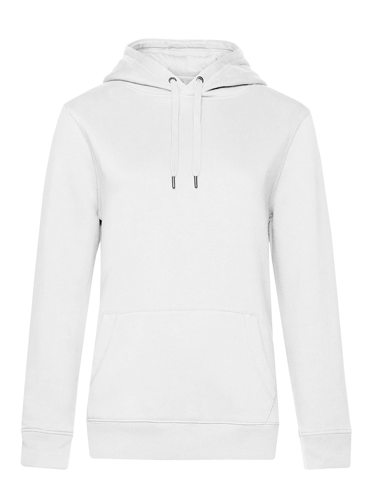 QUEEN Hooded Damen Sweatshirt / Hoodie – B&C – Farbe Weiß – individuell veredelbar