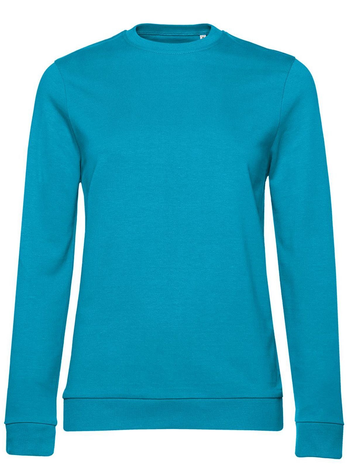 In Damen Sweatshirt / Hoodie – B&C – Farbe hawaiian blue – individuell veredelbar