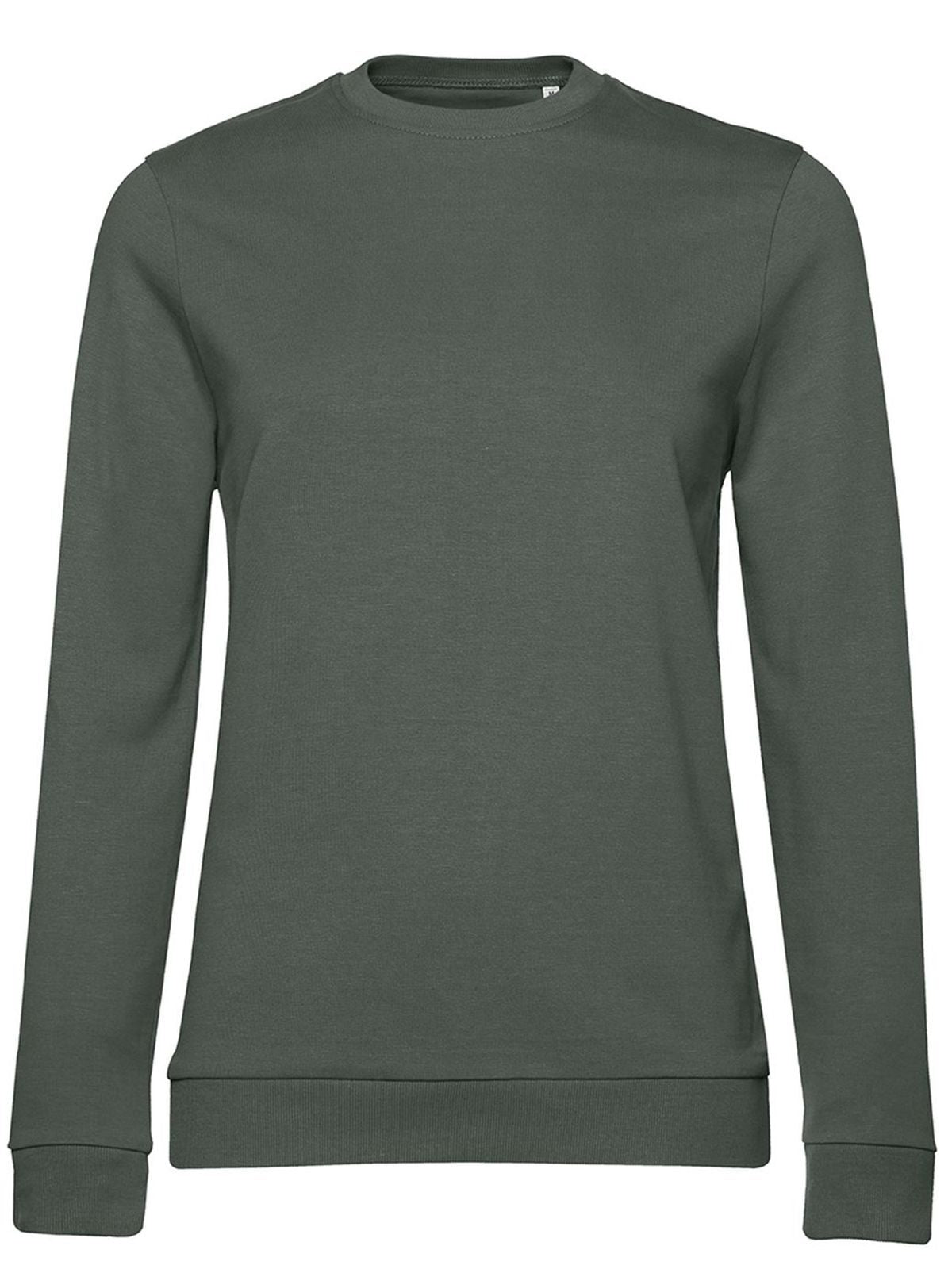In Damen Sweatshirt / Hoodie – B&C – Farbe millennial khaki – individuell veredelbar
