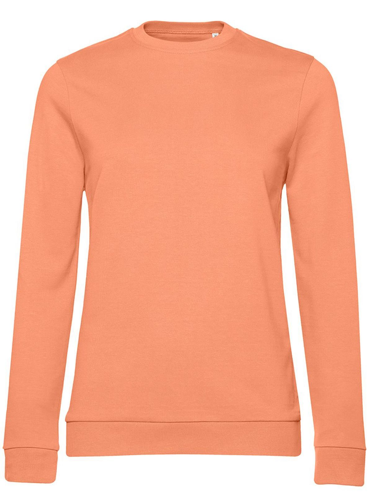 In Damen Sweatshirt / Hoodie – B&C – Farbe melon orange – individuell veredelbar