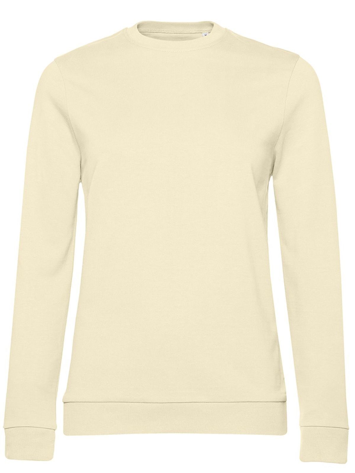 In Damen Sweatshirt / Hoodie – B&C – Farbe pale yellow – individuell veredelbar