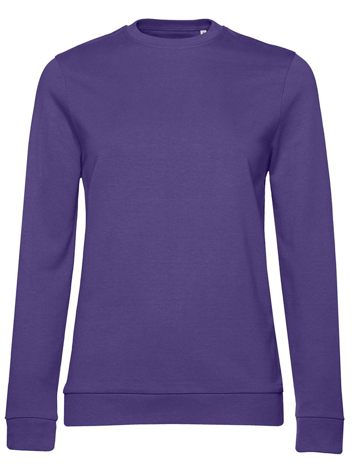 In Damen Sweatshirt / Hoodie – B&C – Farbe radiant purple – individuell veredelbar