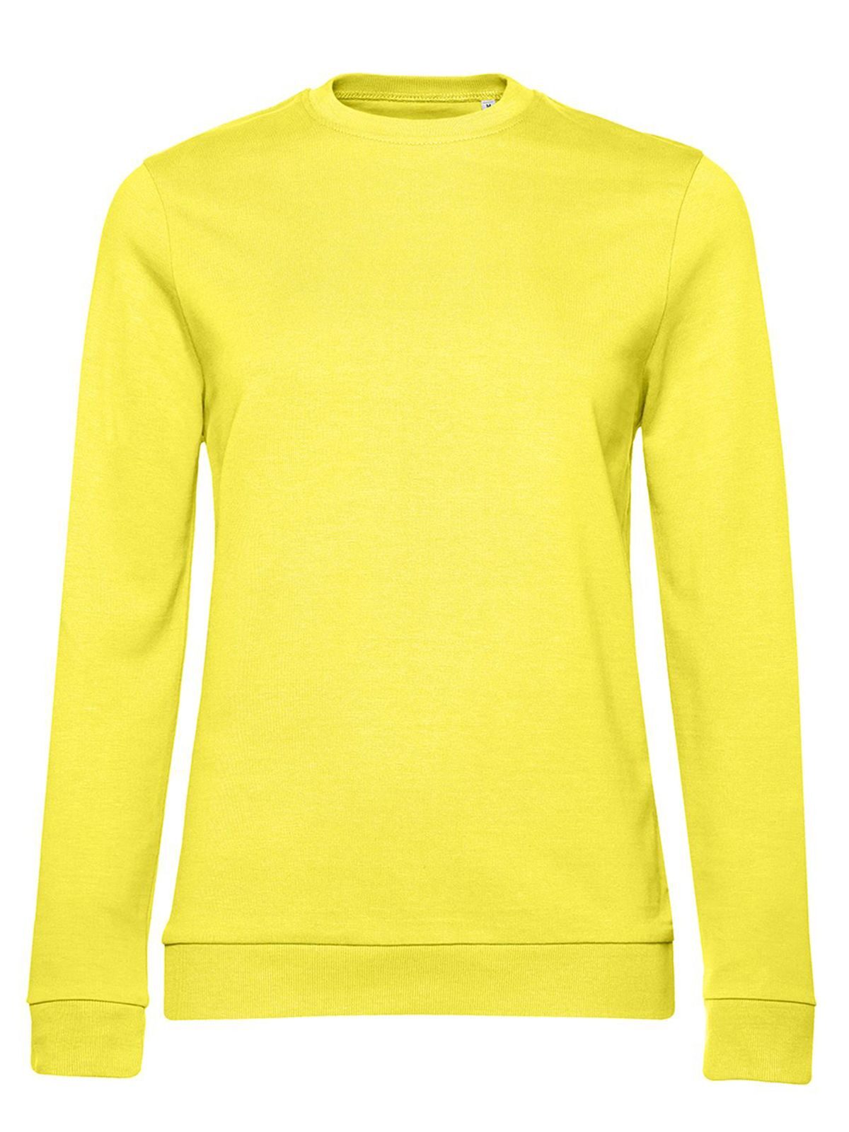 In Damen Sweatshirt / Hoodie – B&C – Farbe solar yellow – individuell veredelbar