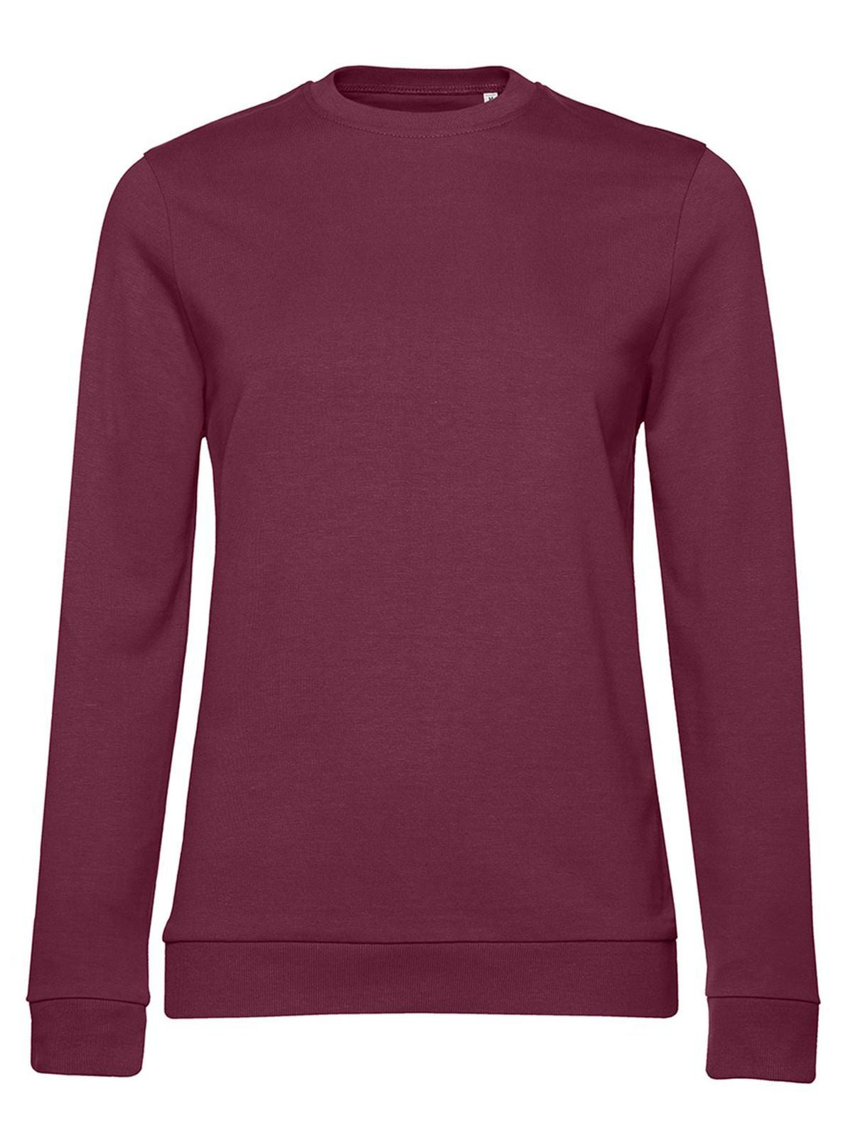 In Damen Sweatshirt / Hoodie – B&C – Farbe Bordeaux – individuell veredelbar