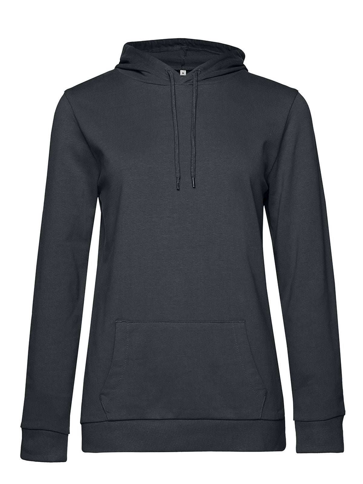 Damen Sweatshirt / Hoodie – B&C – Farbe asphalt – individuell veredelbar