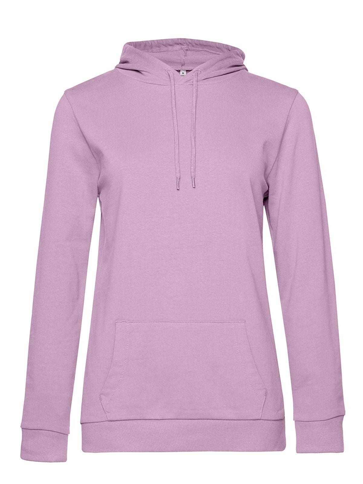 Damen Sweatshirt / Hoodie – B&C – Farbe candy pink – individuell veredelbar