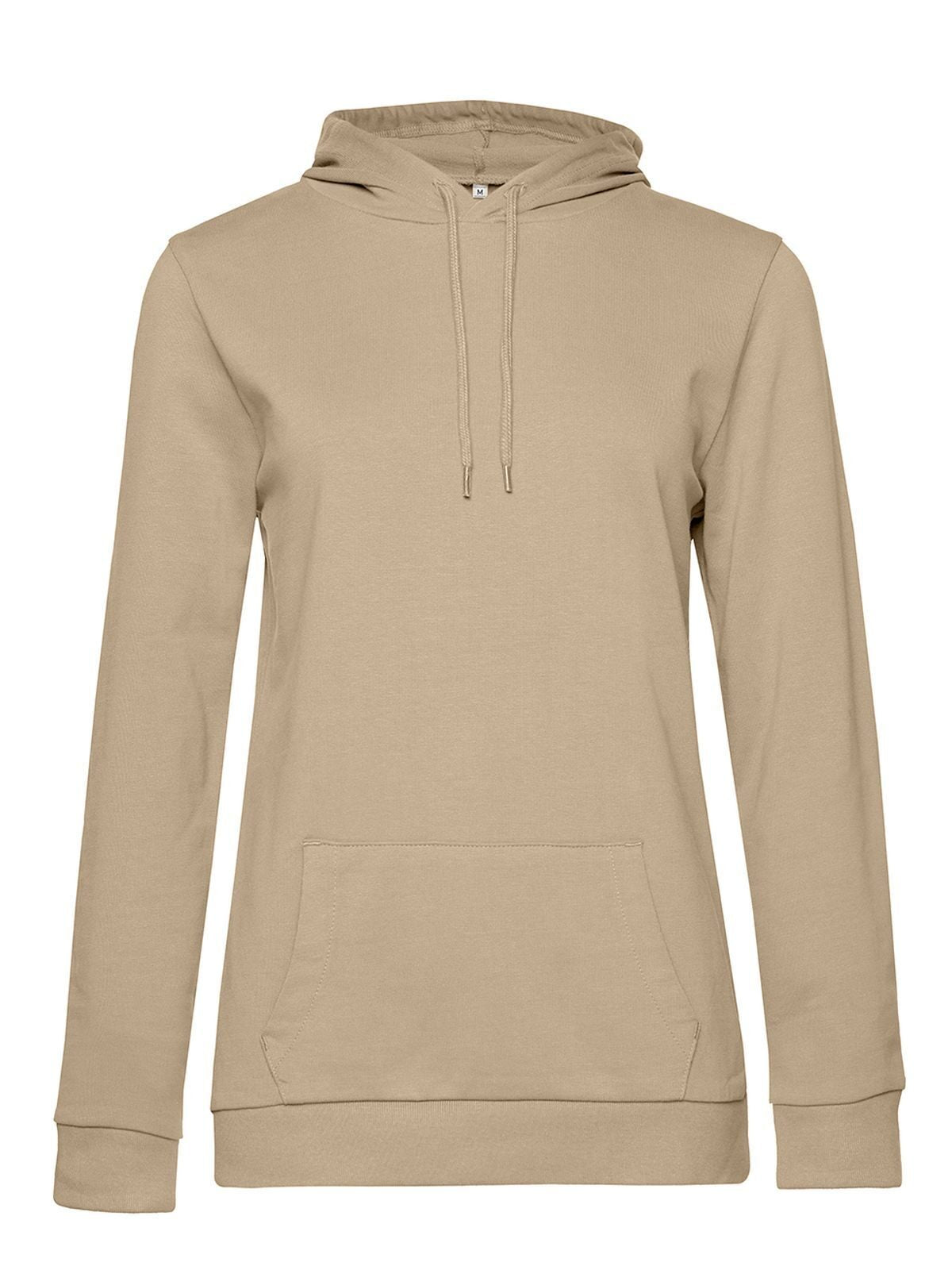 Damen Sweatshirt / Hoodie – B&C – Farbe desert – individuell veredelbar