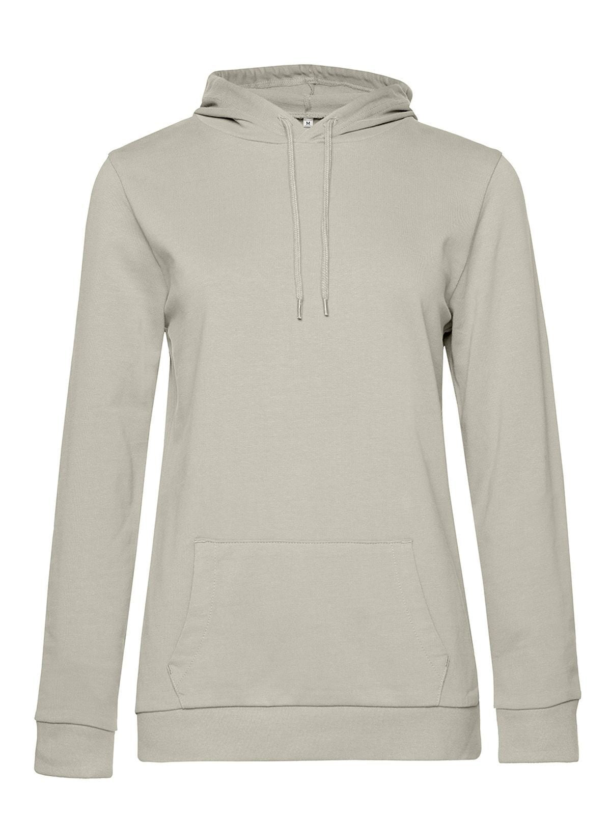 Damen Sweatshirt / Hoodie – B&C – Farbe grey fog – individuell veredelbar