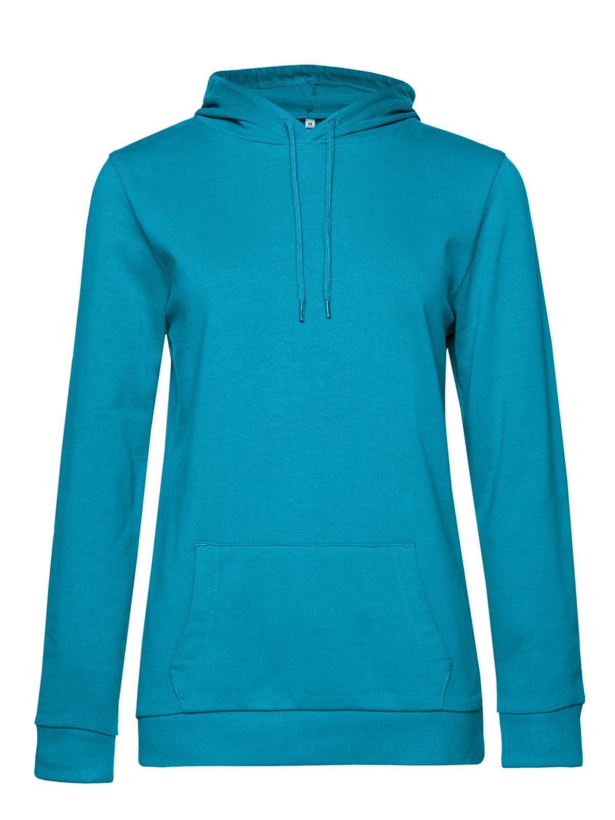 Damen Sweatshirt / Hoodie – B&C – Farbe hawaiian blue – individuell veredelbar