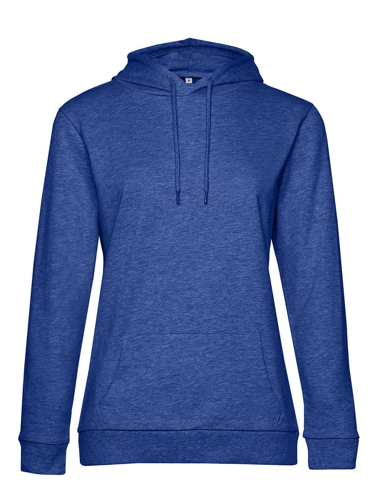 Damen Sweatshirt / Hoodie – B&C – Farbe heather royal blue – individuell veredelbar