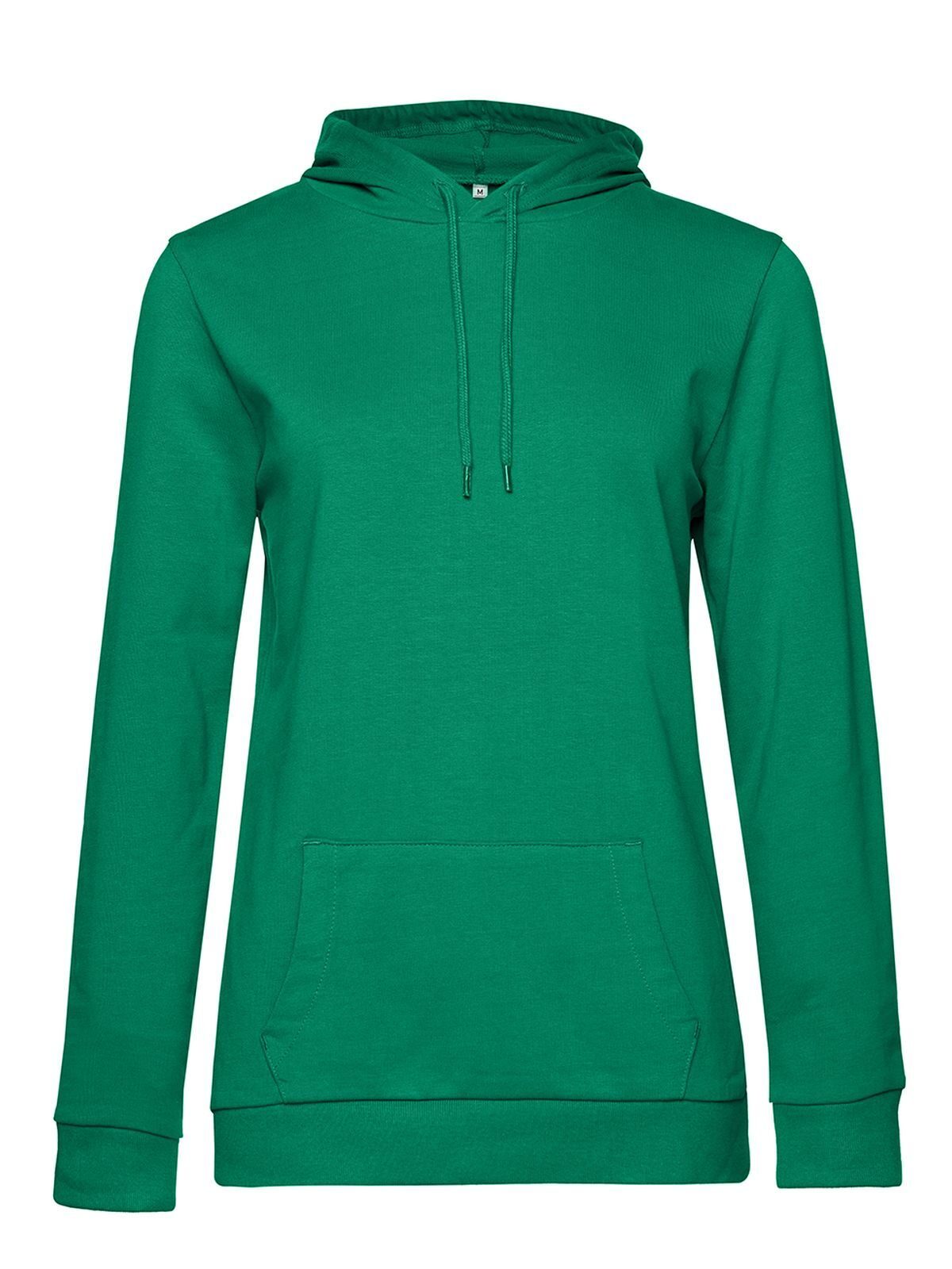 Damen Sweatshirt / Hoodie – B&C – Farbe Kellygrün – individuell veredelbar