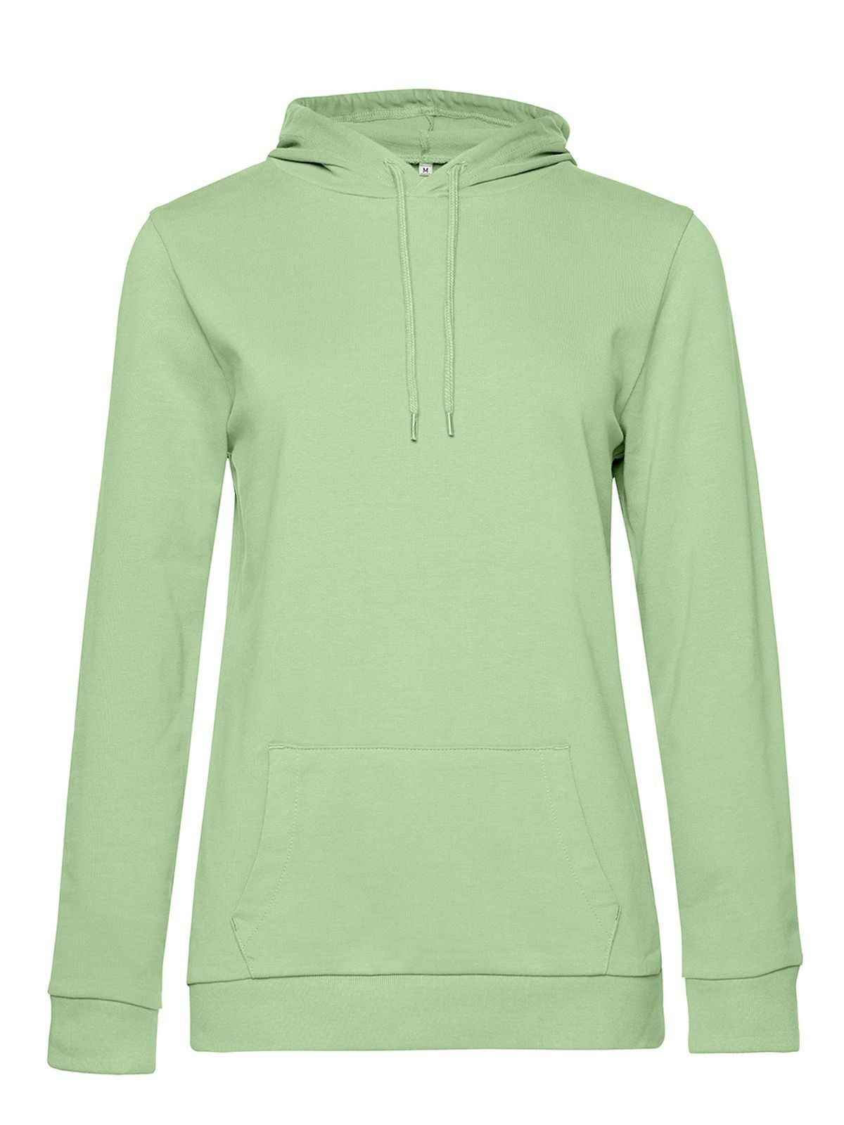 Damen Sweatshirt / Hoodie – B&C – Farbe light jade – individuell veredelbar