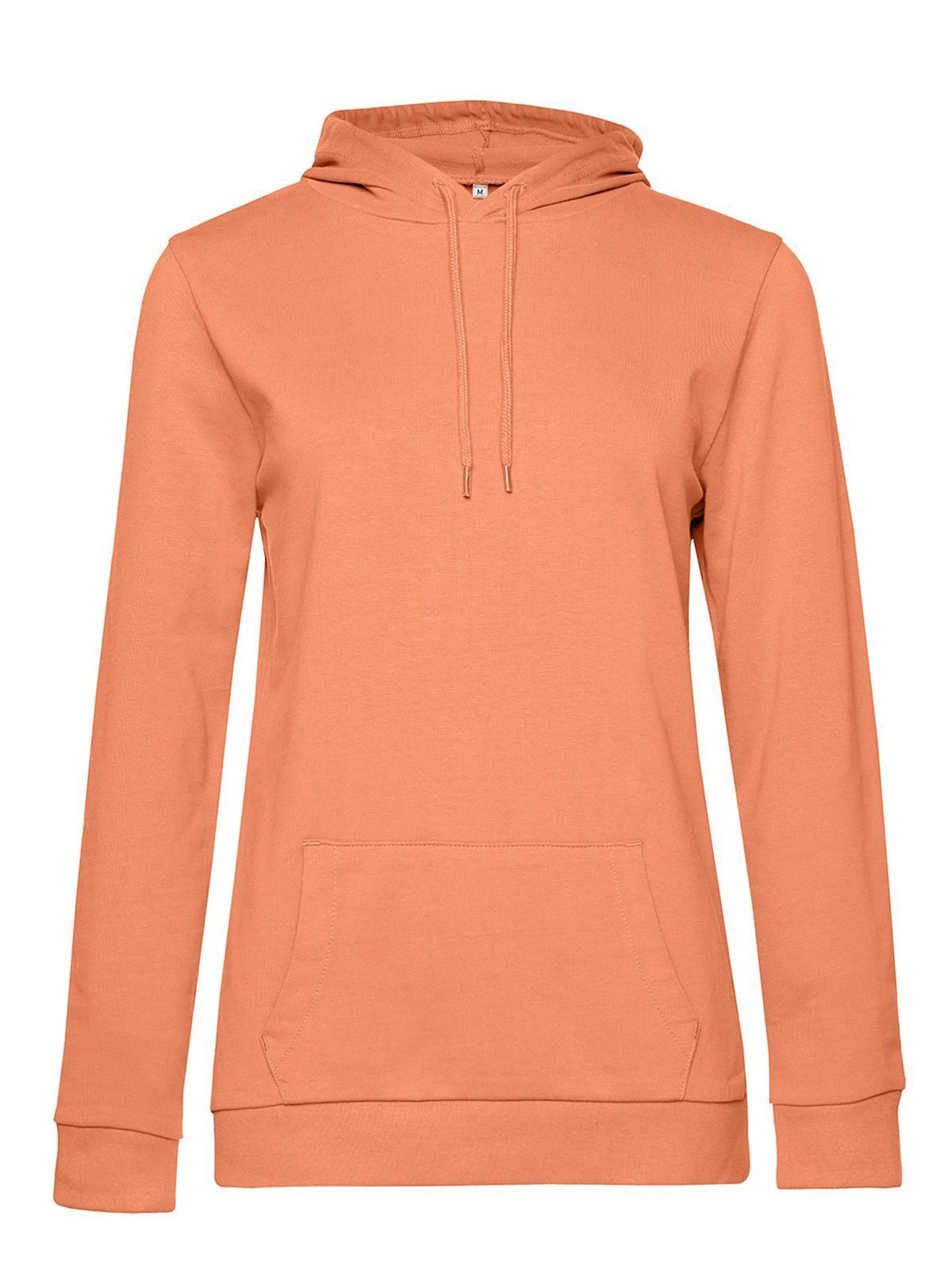 Damen Sweatshirt / Hoodie – B&C – Farbe melon orange – individuell veredelbar