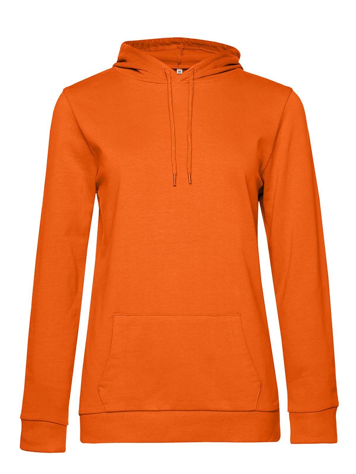 Damen Sweatshirt / Hoodie – B&C – Farbe pure orange – individuell veredelbar