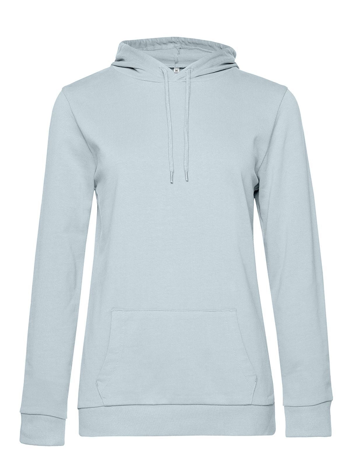 Damen Sweatshirt / Hoodie – B&C – Farbe pure sky – individuell veredelbar