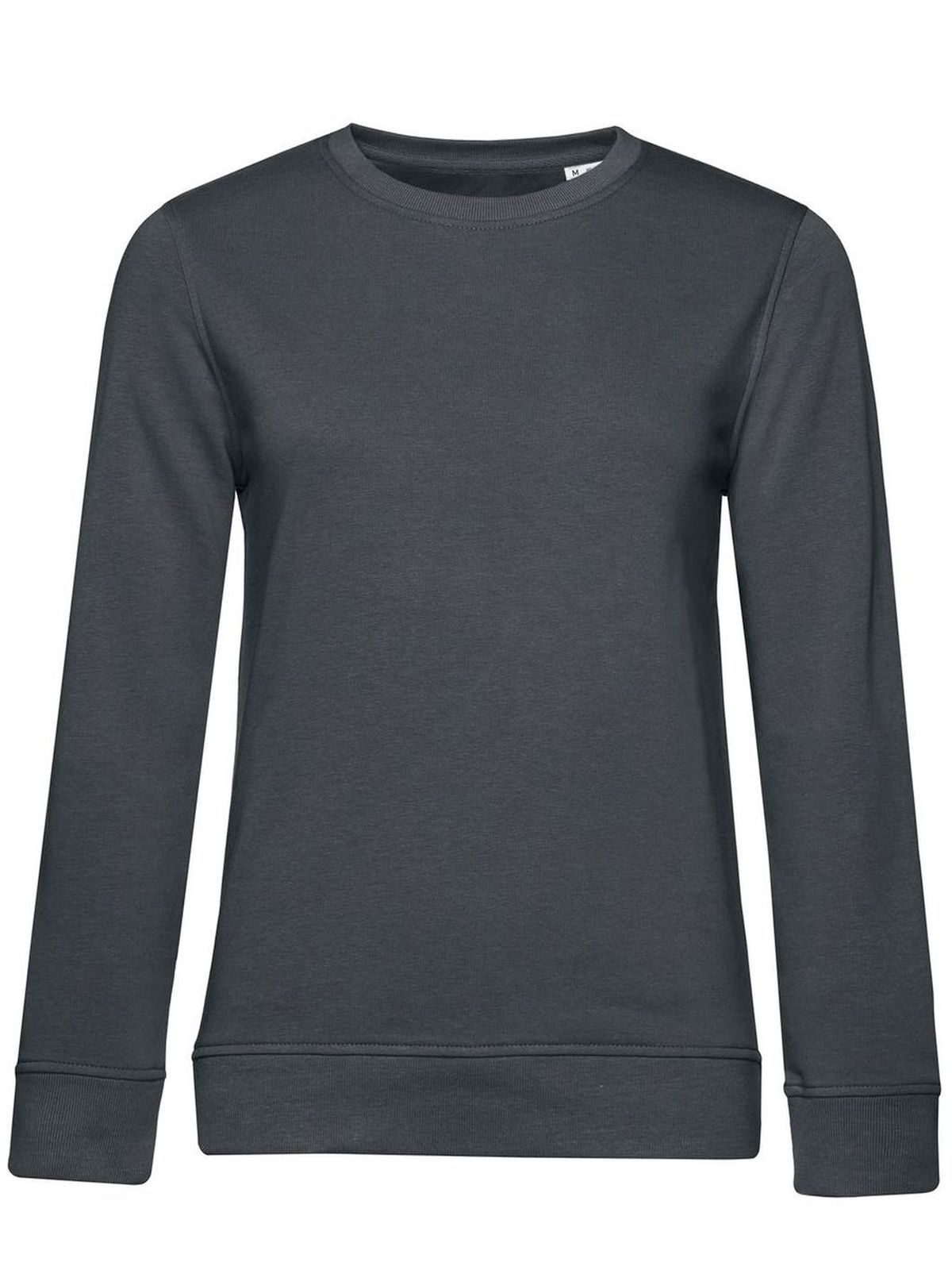 Inspire Crew Neck Damen Sweatshirt / Hoodie – B&C – Farbe asphalt – individuell veredelbar