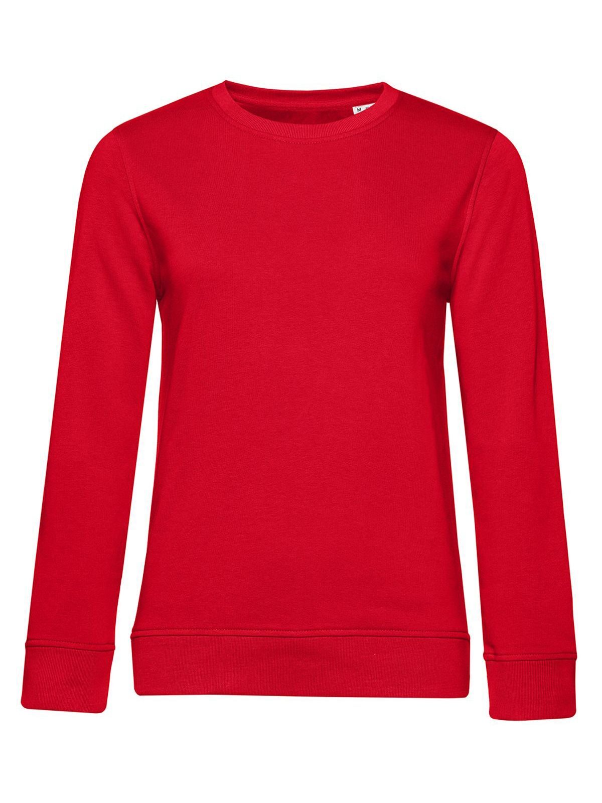 Inspire Crew Neck Damen Sweatshirt / Hoodie – B&C – Farbe Rot – individuell veredelbar