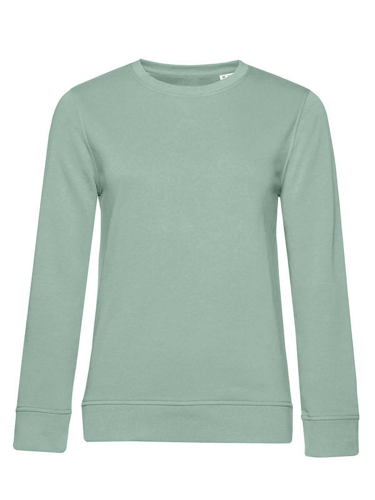Inspire Crew Neck Damen Sweatshirt / Hoodie – B&C – Farbe sage – individuell veredelbar