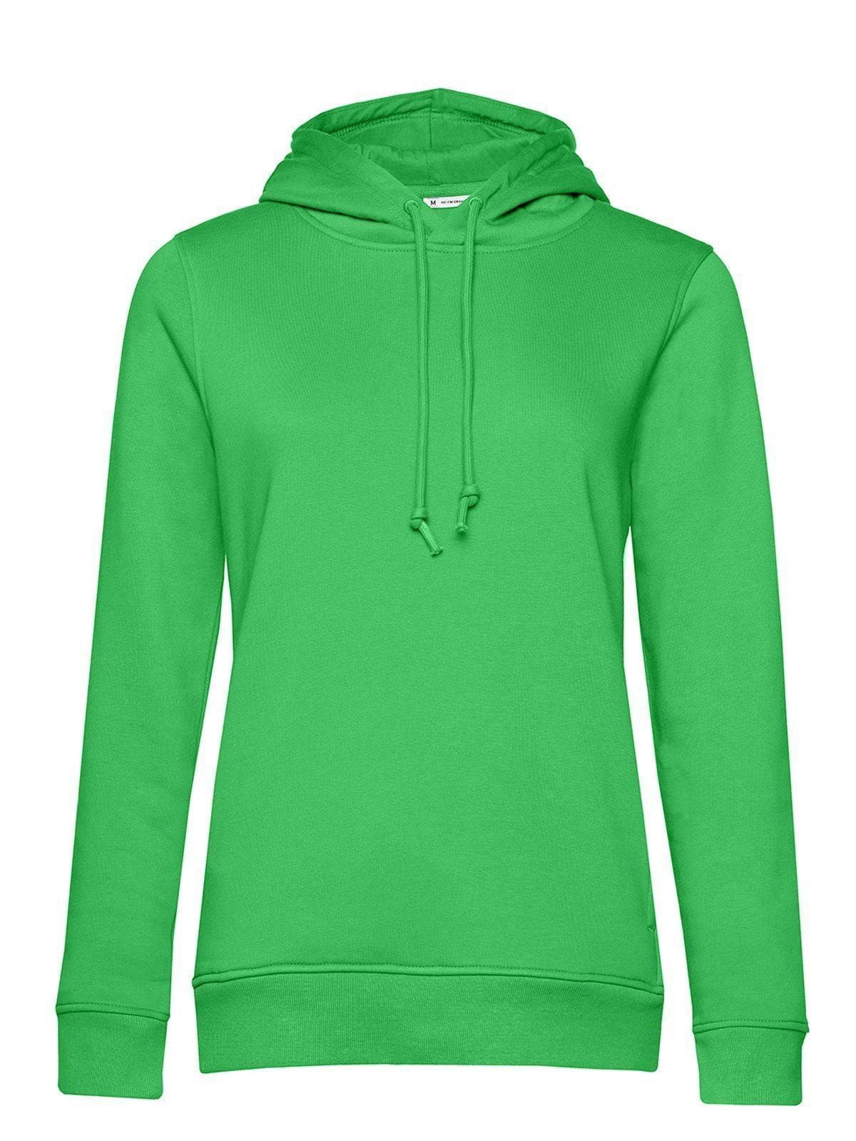 Inspire Hooded Damen Sweatshirt / Hoodie – B&C – Farbe apple green – individuell veredelbar