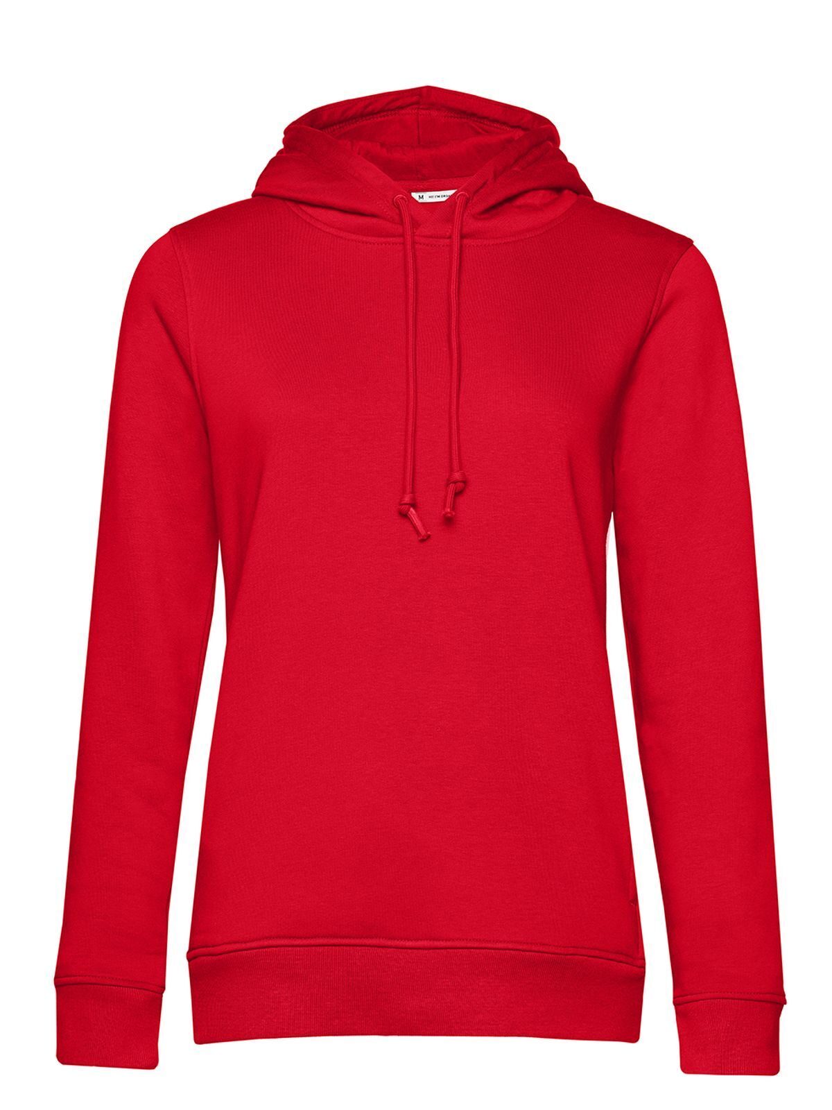 Inspire Hooded Damen Sweatshirt / Hoodie – B&C – Farbe Rot – individuell veredelbar