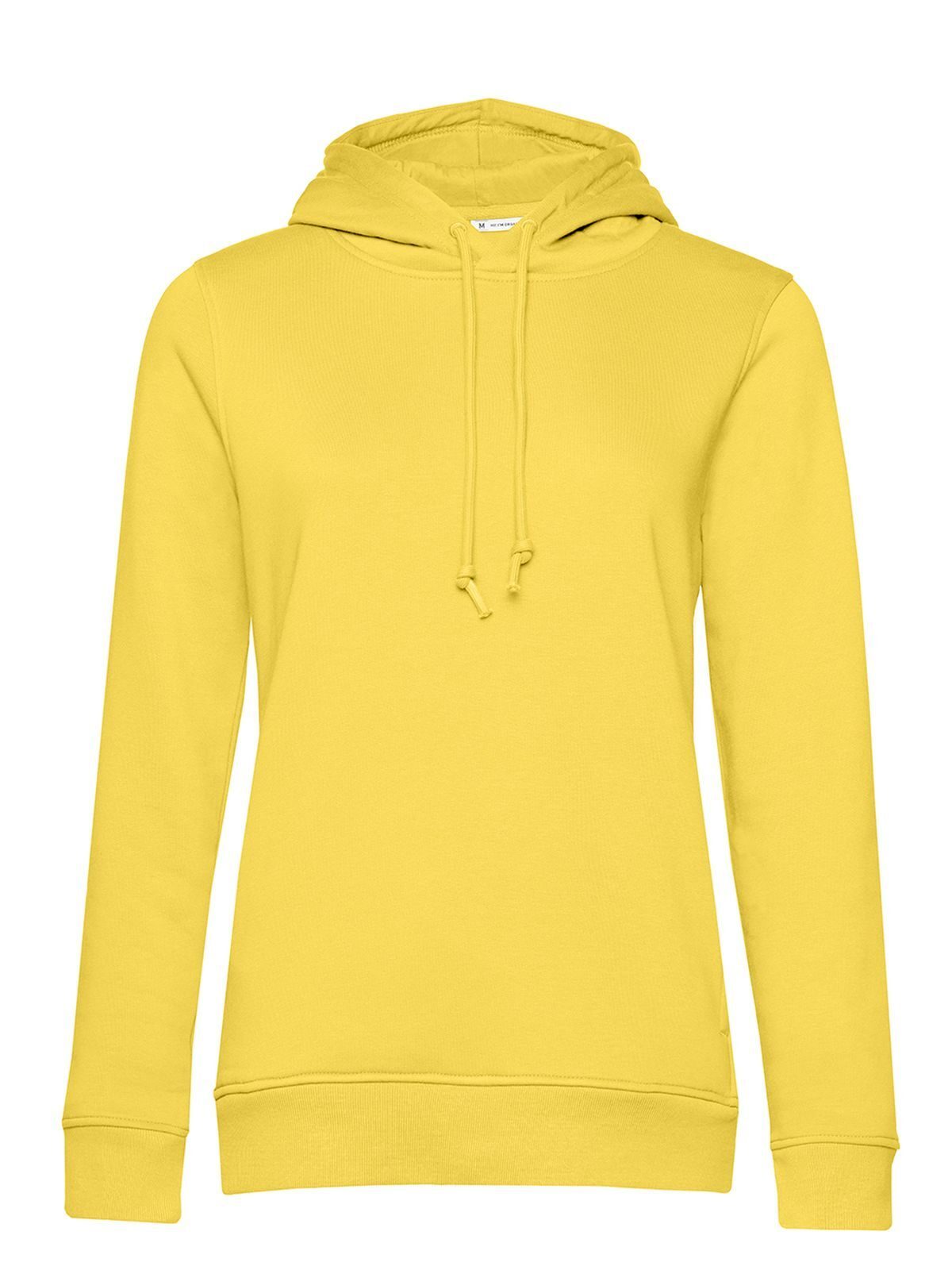 Inspire Hooded Damen Sweatshirt / Hoodie – B&C – Farbe yellow fizz – individuell veredelbar