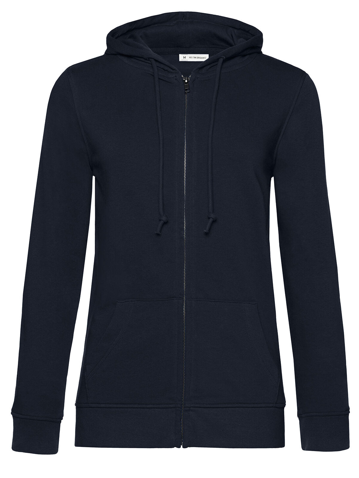 Inspire Zipped Hood Damen Sweatshirt / Hoodie – B&C – Farbe Navy – individuell veredelbar