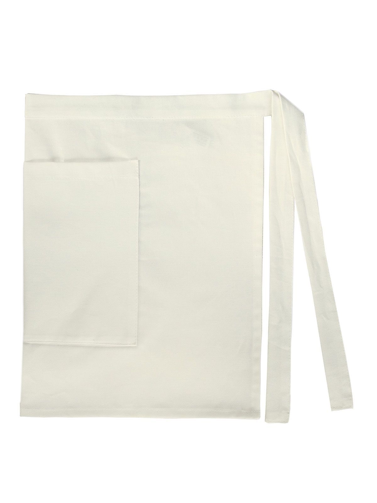 Waist Apron Lady w/pocket Canvas Damen Schürze / Kasack – Bear Dream – Farbe ivory – individuell veredelbar