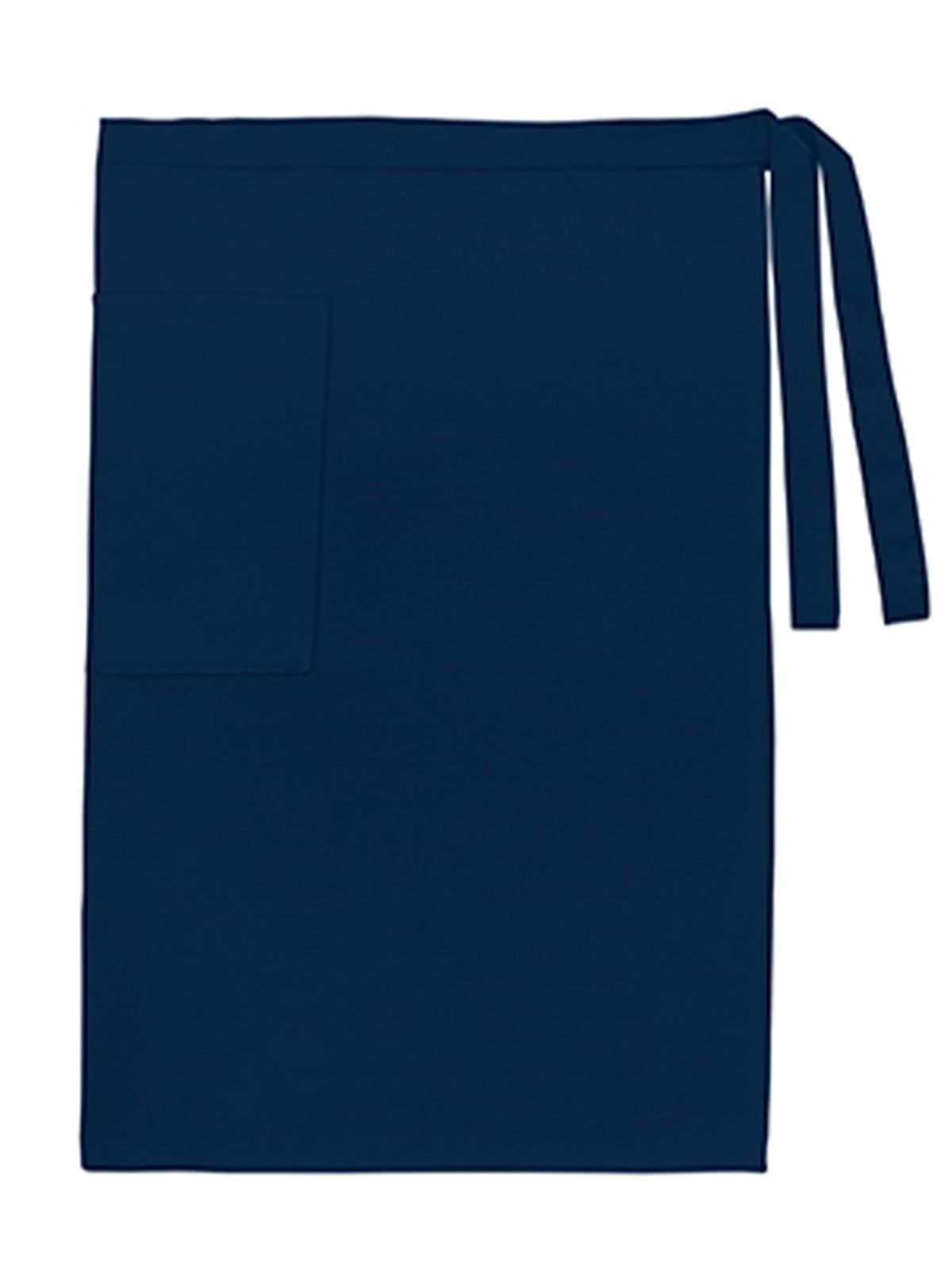 Waist Apron Man w/pocket Canvas Herren Schürze / Kasack – Bear Dream – Farbe navy blue – individuell veredelbar