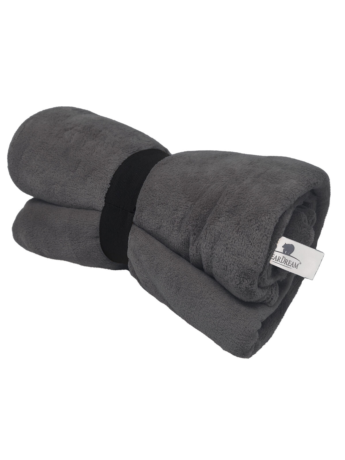 Coral Fleece Blanket 130x170 Herren Handtuch – Bear Dream – Farbe shale taupe – individuell veredelbar