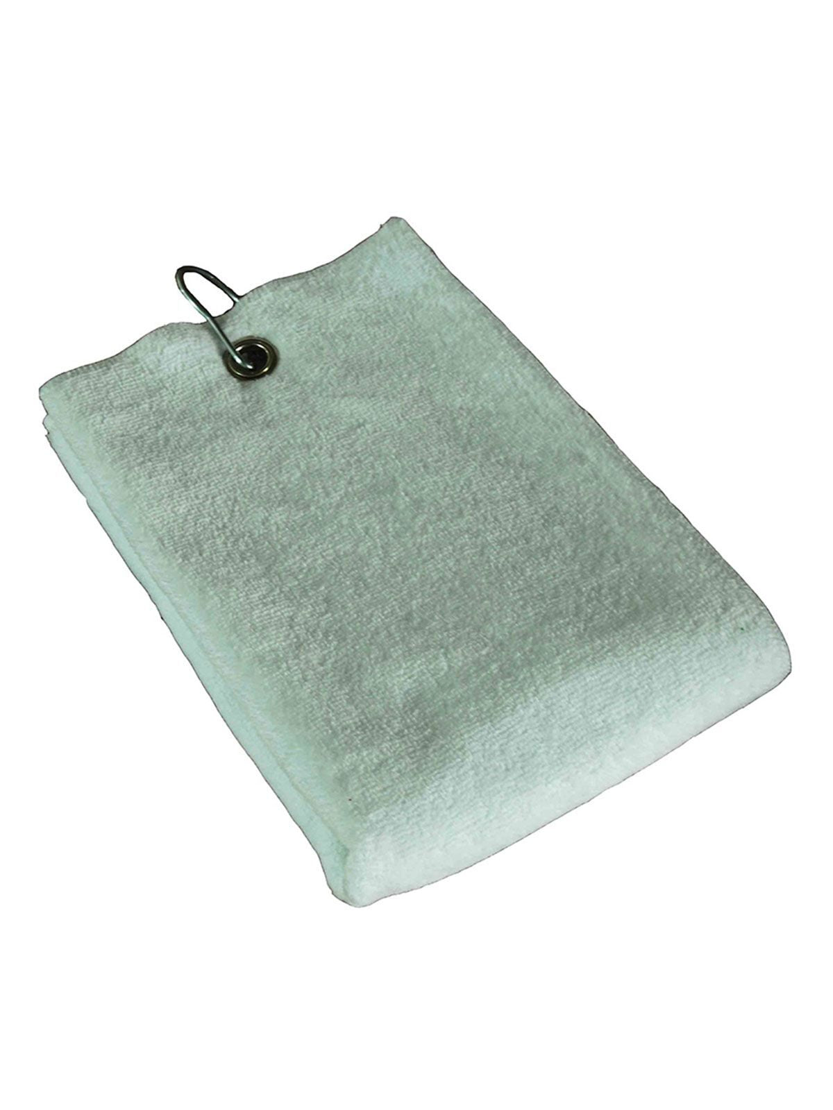 Golf Towel 45x45 Handtuch – Bear Dream – Farbe Weiß – individuell veredelbar