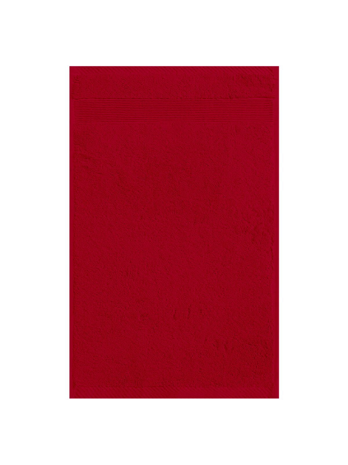 InFlame Towel 30x50 Herren Handtuch – Bear Dream – Farbe jester red – individuell veredelbar