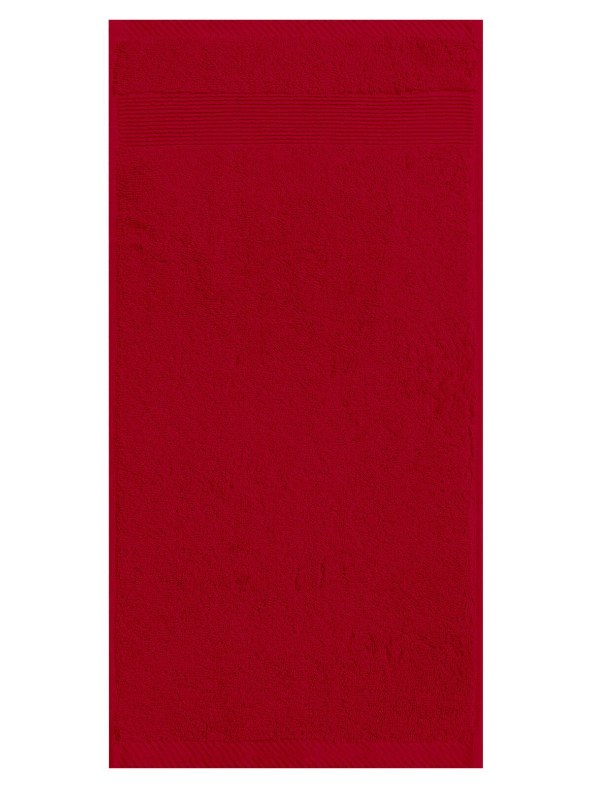 InFlame Towel 50x100 Herren Handtuch – Bear Dream – Farbe jester red – individuell veredelbar