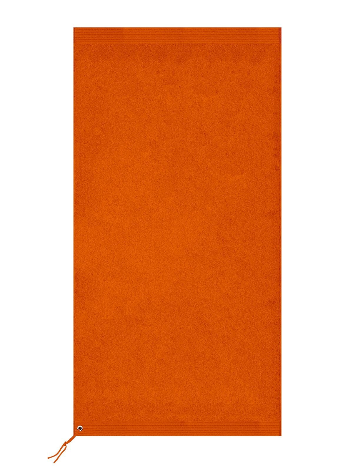 Premium Sport Towel 100X150 Herren Handtuch – Bear Dream – Farbe dark orange – individuell veredelbar